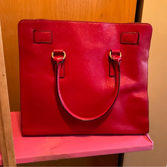 Michael Kors Hamilton large tote Red - Picture 5 of 8
